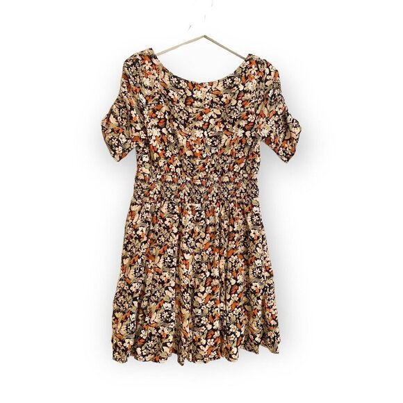 Free People Dress,  Forget Me Not Floral Print, Black, Size 6, new with tag - Picture 4 of 15